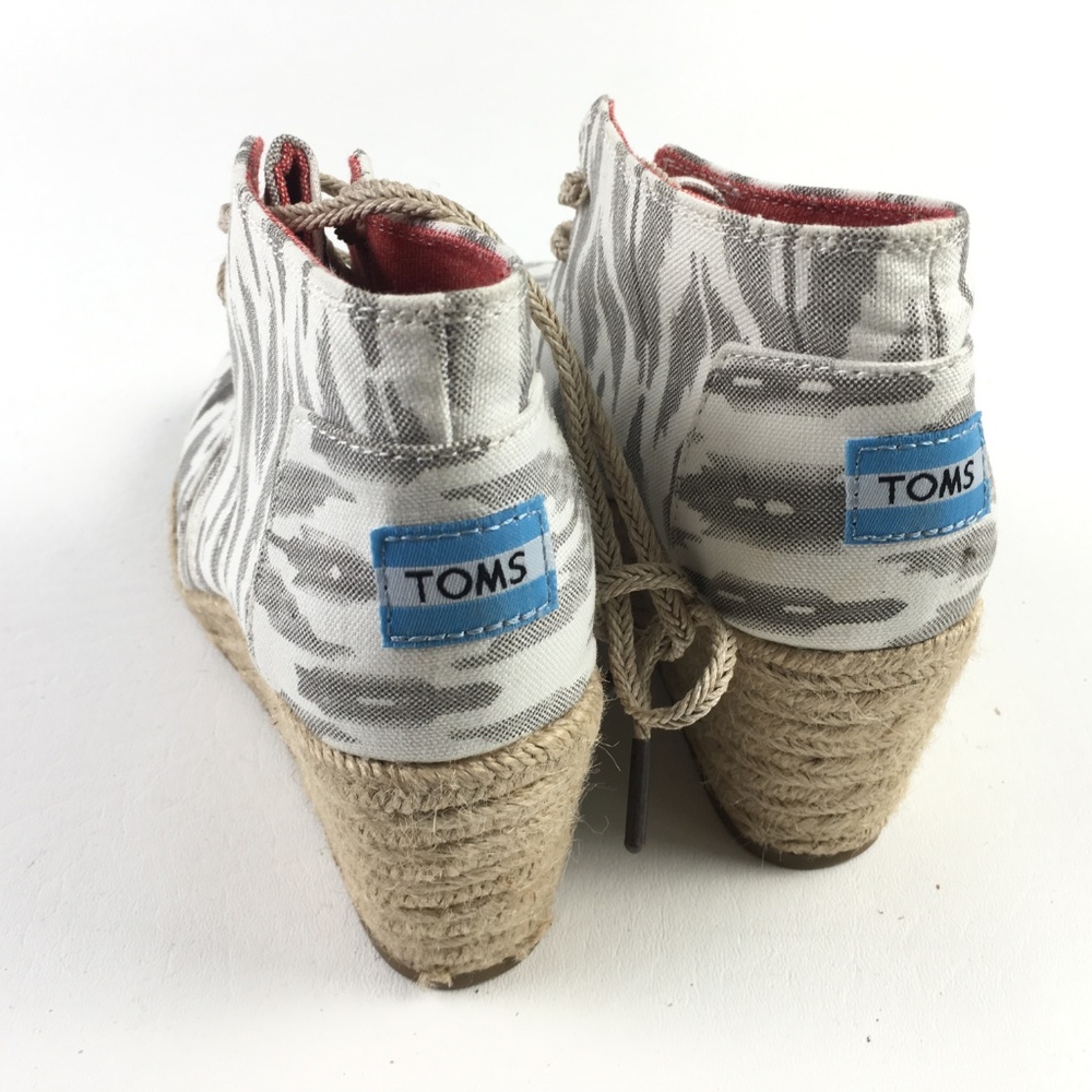 Toms Desert Wedge Shoes H6114837 - Picture 4 of 6